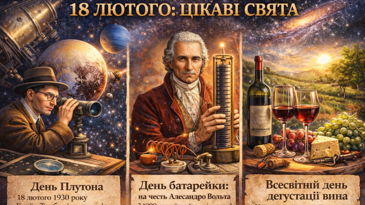 18 лютого: яке сьогодні свято — від відкриття Плутона до трагічних дат Майдану