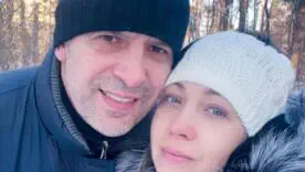 Олександр Шовковський з дружиною