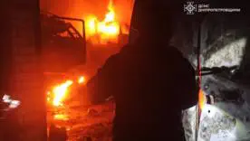 Последствия атаки Днепропетровской области/Фото: ГСЧС