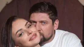 Євген Селезньов з дружиною