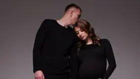 Дмитро Різник з дружиною