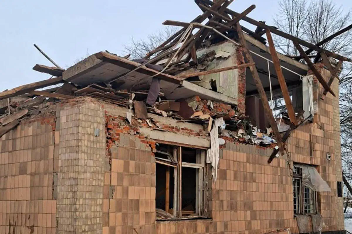 Наслідки атаки Сумщини/Фото: Сумська ОВА