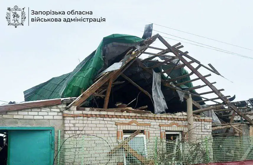 Наслідки руйнувань / Фото: Запорізька обласна військова адміністрація