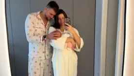 Марина Бех з чоловіком та донькою