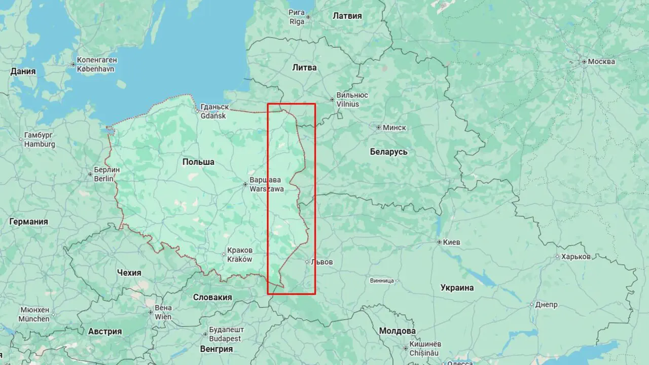 З 10 березня Польща запроваджує нічну заборону на польоти у прикордонних районах