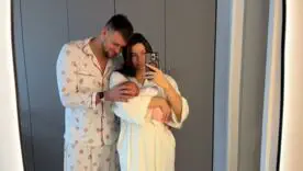 Марина Бех з чоловіком та донькою