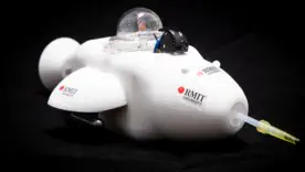 Робот-дельфін від RMIT чистить нафтові плями — автономно, без участі людини