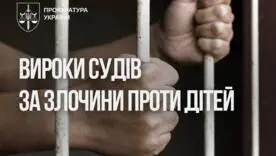 В Днепре, Киеве и Виннице вынесли приговоры за сексуальные преступления против детей