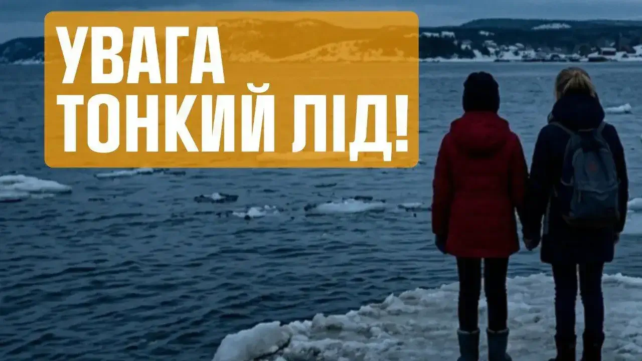 20 метров от берега: столичные водолазы спасли детей, которых унесло на отколовшейся льдине