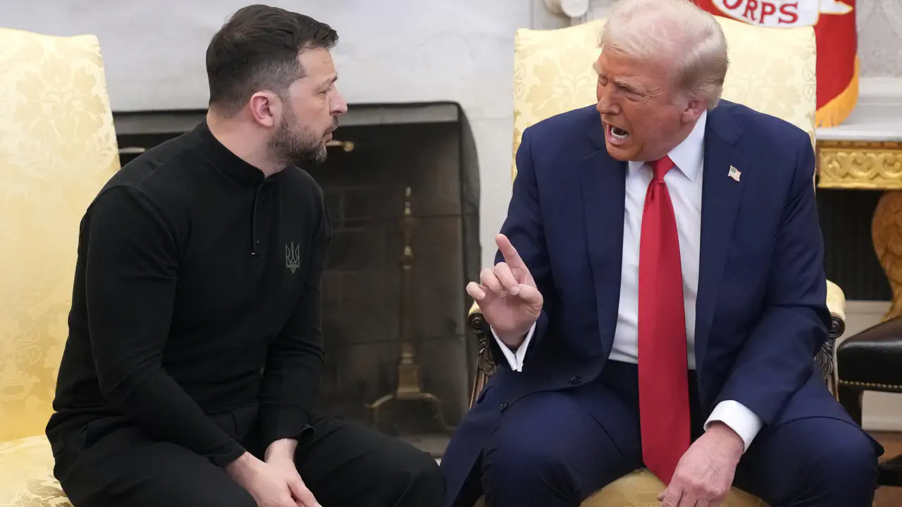 Трамп и Зеленский 