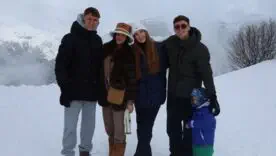 Владислав Ванат и Виктор Цыганков с любимыми