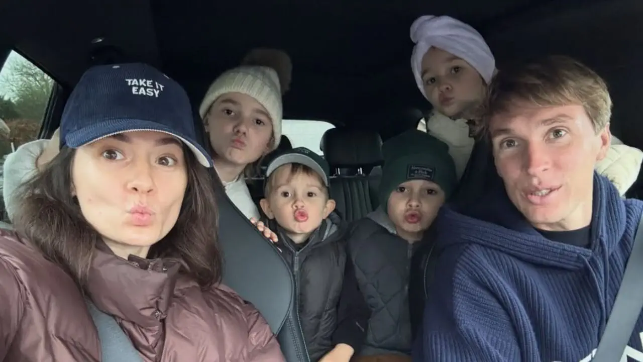 Сергей Сидорчук с семьёй