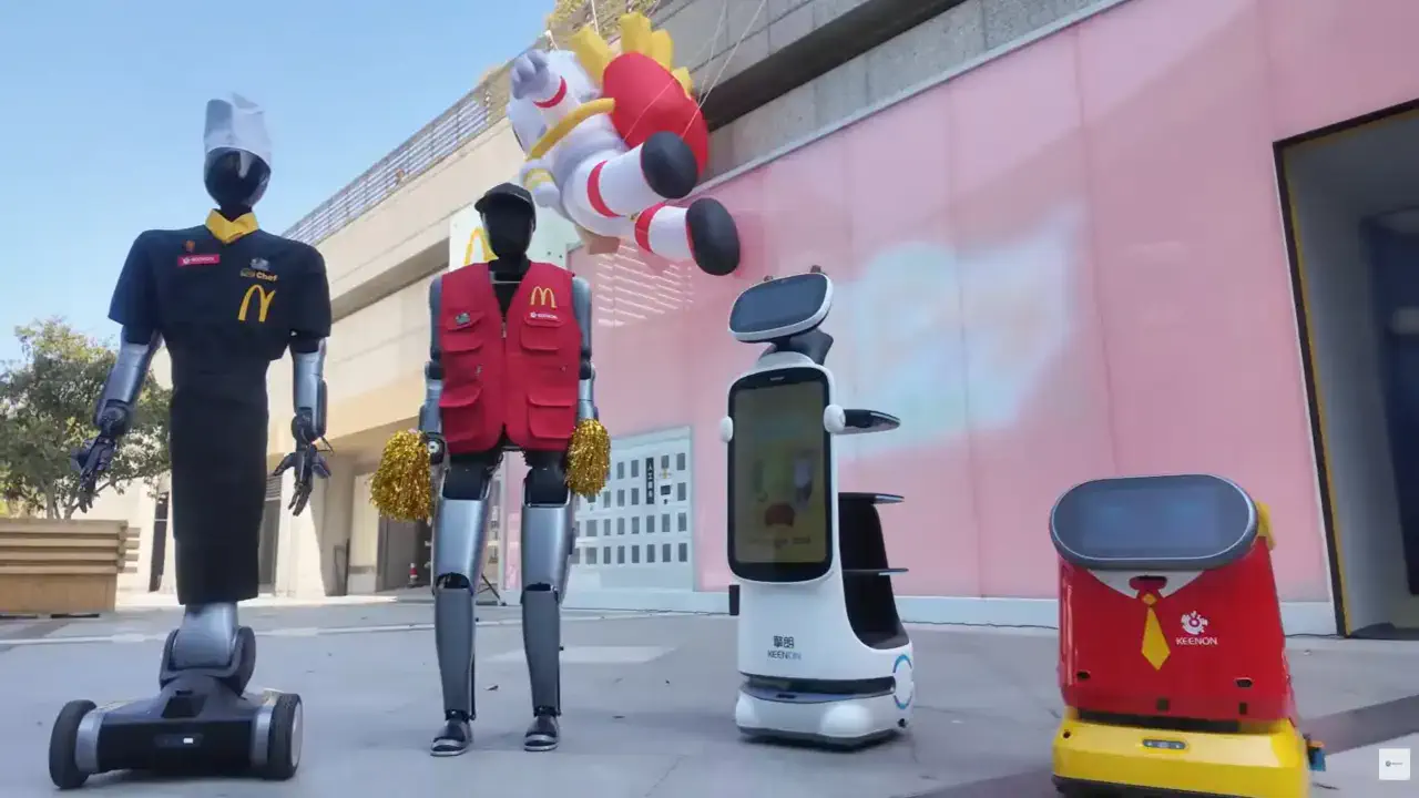 McDonald's замінив людей роботами — і вони теж носять фірмову форму