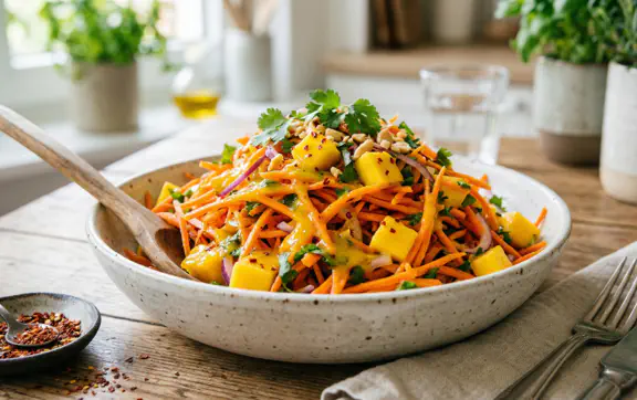 Яскравий та освіжаючий: морквяний салат, який не лише смачний, а ще й красивий