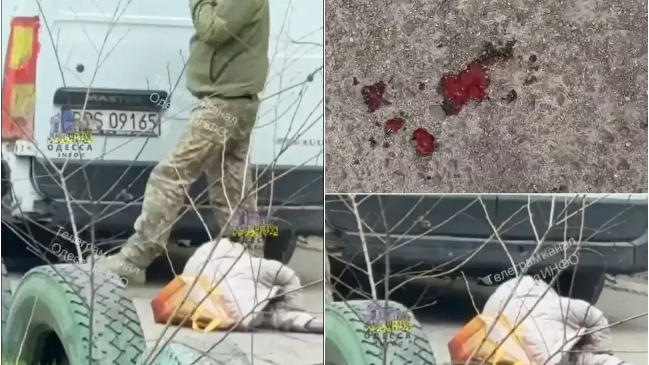 В Одессе микроавтобус ТЦК наехал на пенсионерку: военкомат обещает служебную проверку