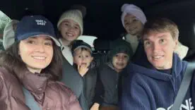 Сергей Сидорчук с семьёй