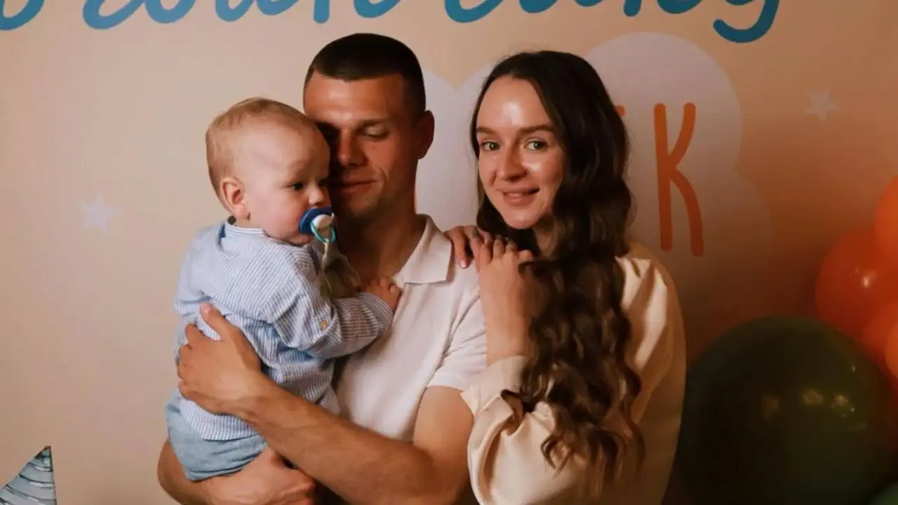 Микола Михайленко з родиною