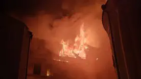 Наслідки атаки Харкова/Фото: ДСНС, Нацполіція
