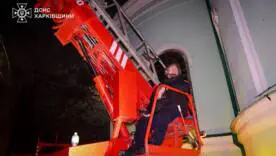 Наслідки атаки Харкова/Фото: ДСНС, Нацполіція