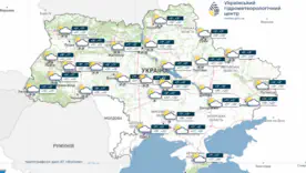 погода на киев и область сегодня 