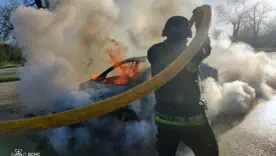 Россияне обстреляли Днепропетровскую область/Фото: ГСЧС