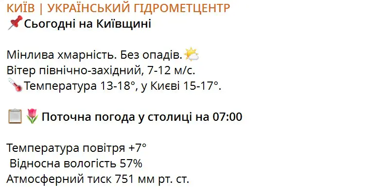 Сегодня на Киевщине