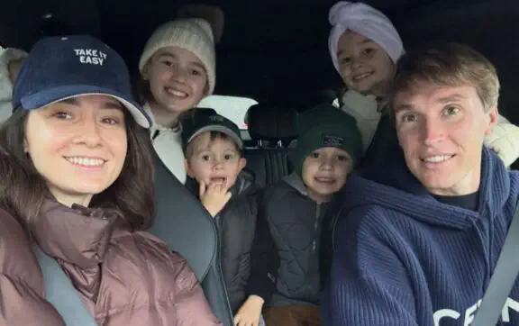 Сергей Сидорчук с семьёй