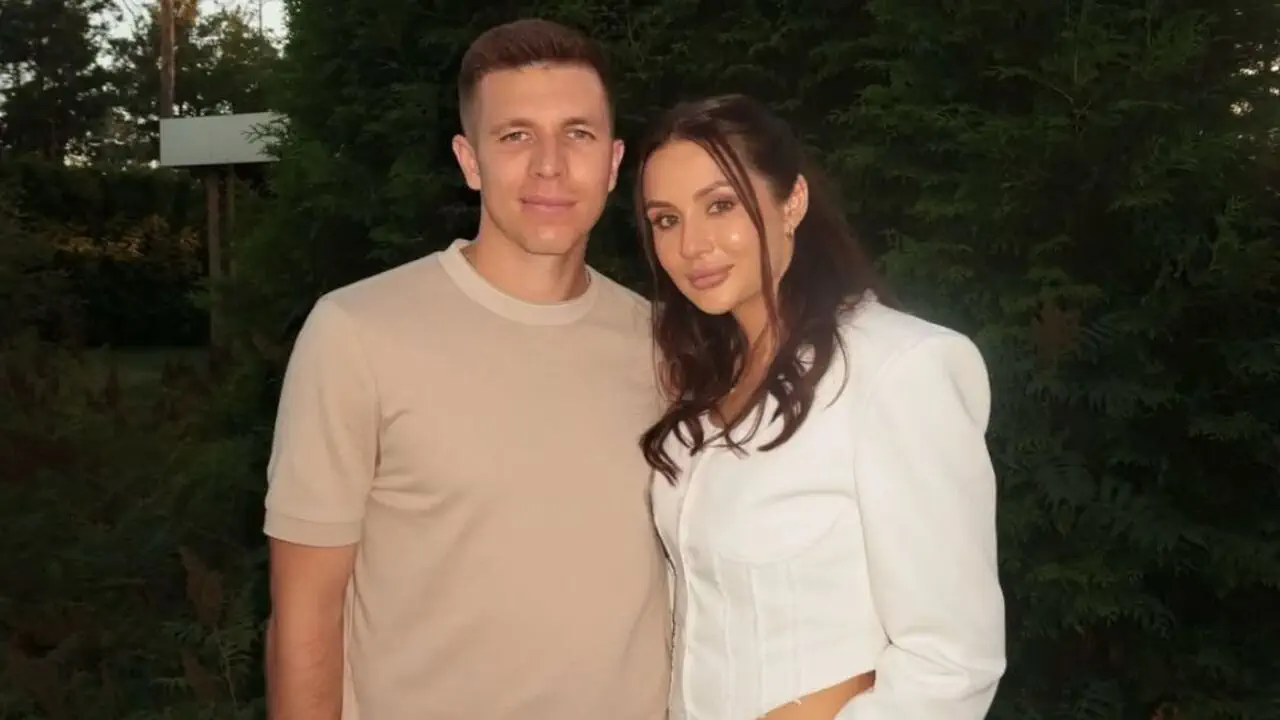 Александр Пихалёнок с женой