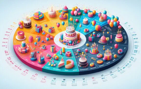 Рейтинг самых популярных месяцев рождения