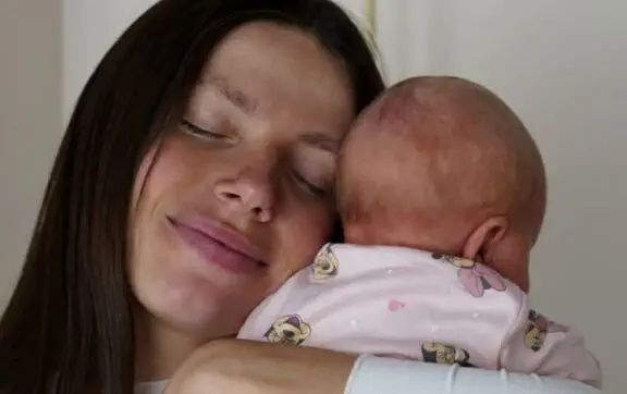 Марина Бех с дочкой