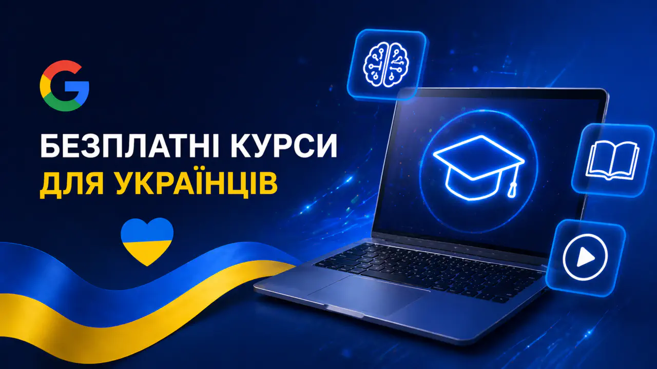 Google роздає 20 000 безплатних курсів із ШІ українцям — і ще дає 90 днів Gemini у подарунок