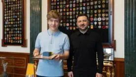 Історичне досягнення: Зеленський нагородив 17-річного чемпіона Європи