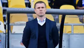Сергей Ребров покинул пост главного тренера сборной Украины