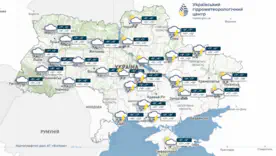 погода на киев и область сегодня 