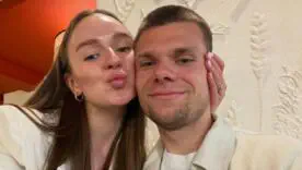 Микола Михайленко з дружиною