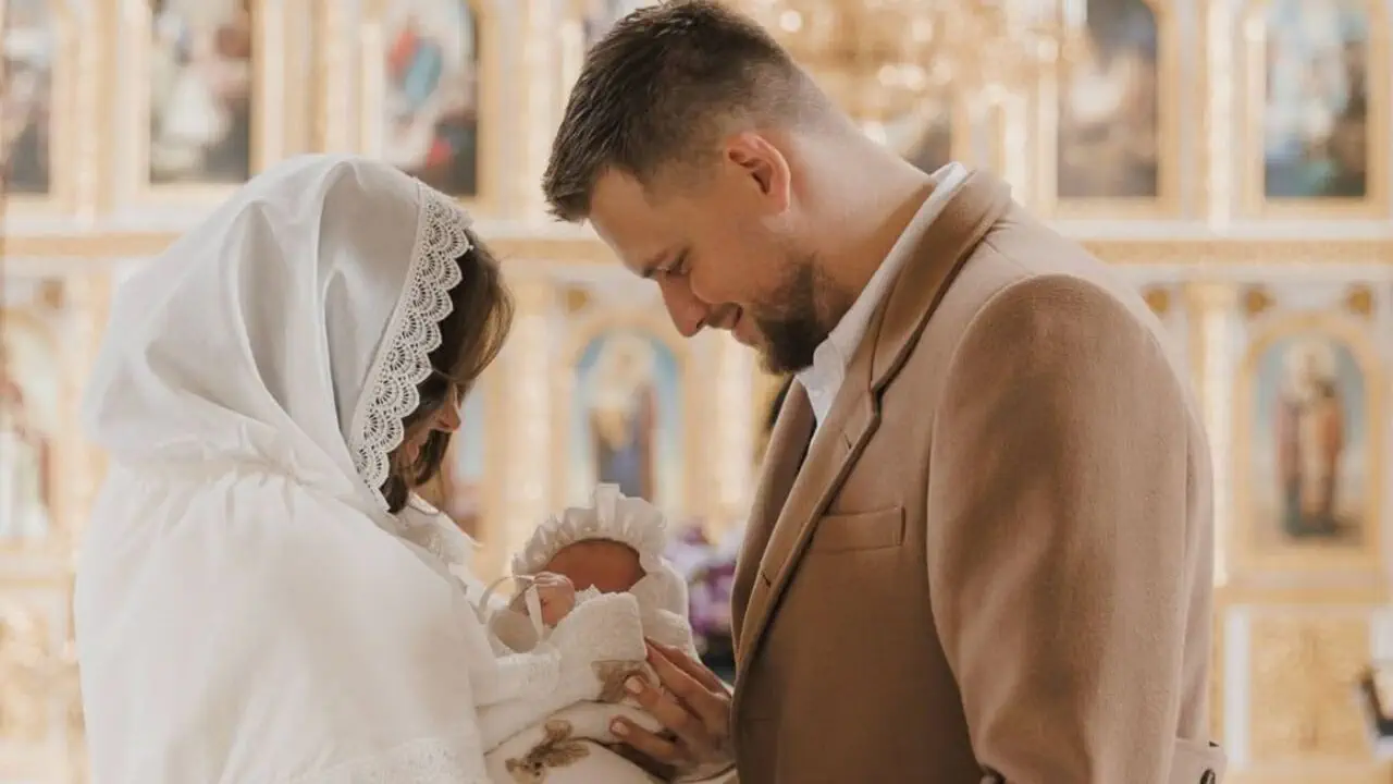 Марина Бех з чоловіком і донькою