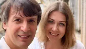 Александр Шовковский с женой