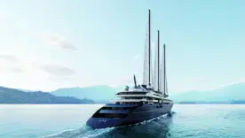 Orient Express Corinthian — найбільший вітрильник світу виходить у море