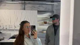 Назар Волошин с Лизой Кандыбой