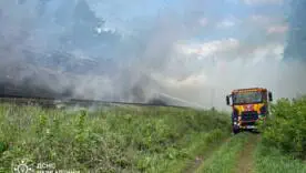На Черкащині під час руху загорівся приміський поїзд: 40 пасажирів евакуйовано