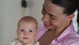 Марина Бех с дочкой