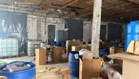 У Києві викрило масштабне виробництво контрафакту/Фото: Офіс генпрокурора