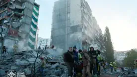 Последствия атаки на Киев и область/Фото: ГСЧС