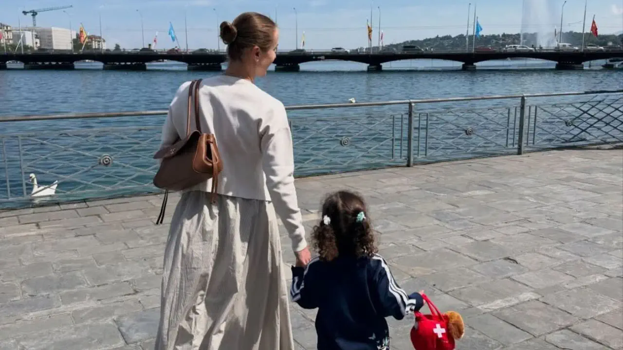 Еліна Світоліна з донькою