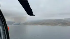 Крупнейший пожар в Калифорнии вызвал один человек/Фото: Instagram @uscg_airstation_ventura