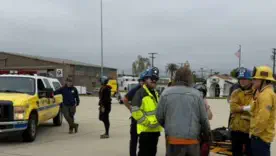 Крупнейший пожар в Калифорнии вызвал один человек/Фото: Instagram @uscg_airstation_ventura