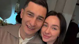 Тарас Степаненко с женой