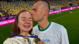Николай Михайленко с женой