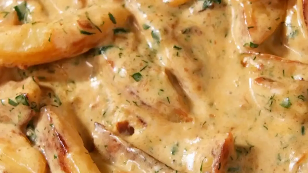 Картофель с чесноком и сыром: быстрый ужин, который захочется повторить