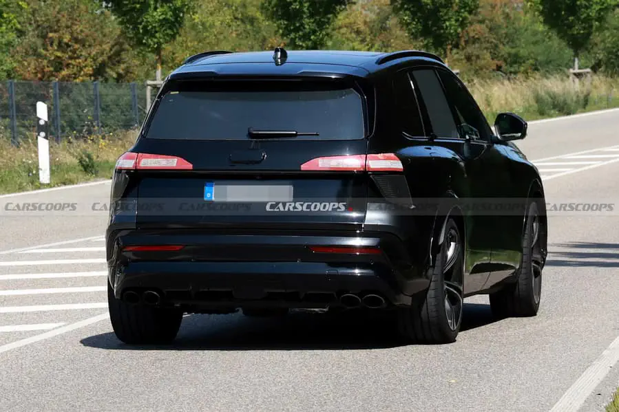 Audi SQ7 на випробуваннях / Фото: Carscoops